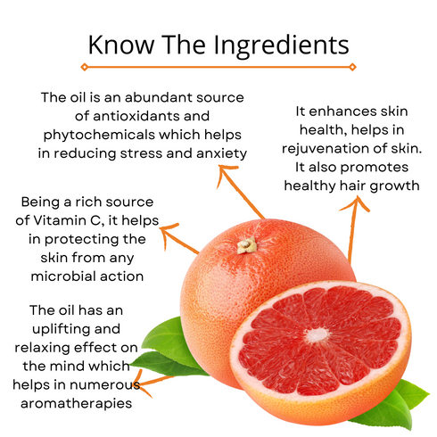 Omorfee India Grapefruit Essential Oil