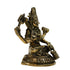 Brass Shiva Blessing Posture Religious Idol 657g