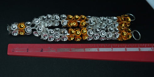 Pure Silver Garland Mala 113.15g By Mahita Collections