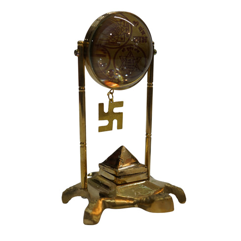 Maha Meru Shri Yantra on Tortoise