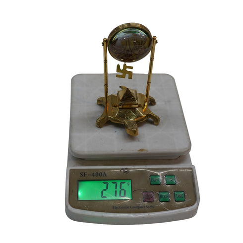 Maha Meru Shri Yantra on Tortoise