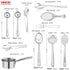 Vinod 114 Pieces Griha Pravesh Kitchen Set Ideal Gift Choice for Anniversaries Weddings and for Giveaways to your Family