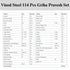 Vinod 114 Pieces Griha Pravesh Kitchen Set Ideal Gift Choice for Anniversaries Weddings and for Giveaways to your Family