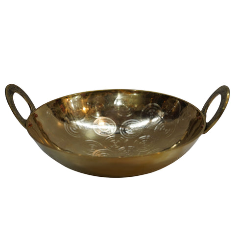Brass Handmade Kadai Cooking 1518g Set 1