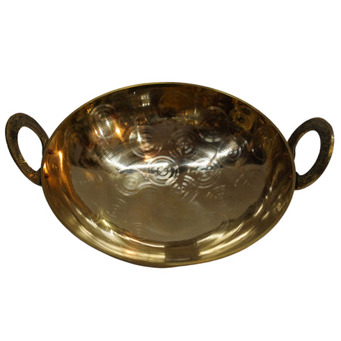 Brass Handmade Kadai Cooking 1518g Set 1
