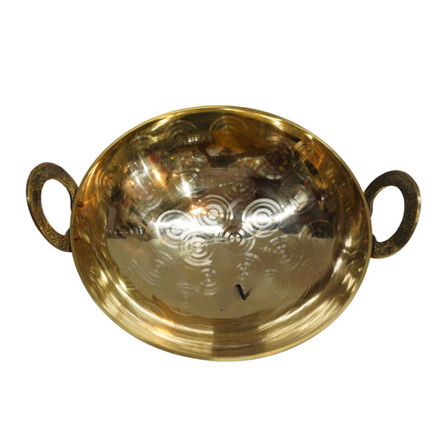 Brass Handmade Kadai Cooking 1518g Set 1