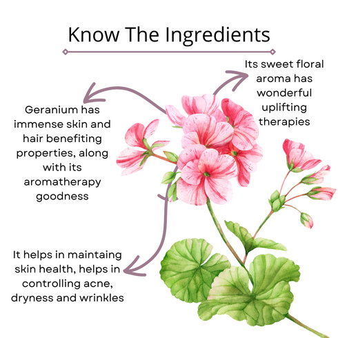 Omorfee India Geranium Essential Oil