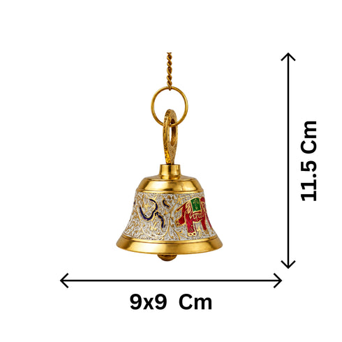 Color Enamel Brass Bell 250 g