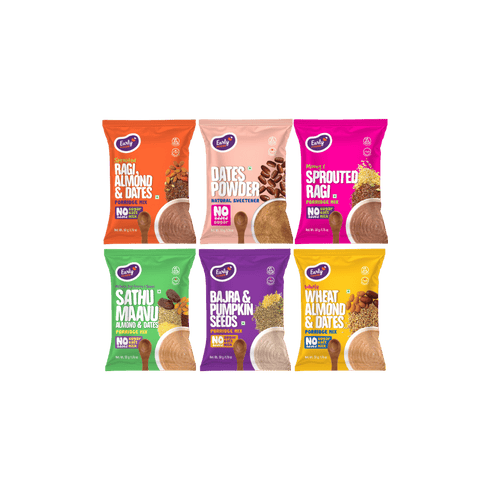 Early Foods Trial Pack of 6 Porridge Mix Stage 2