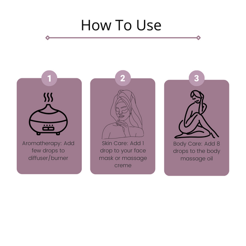 Omorfee India Geranium Essential Oil