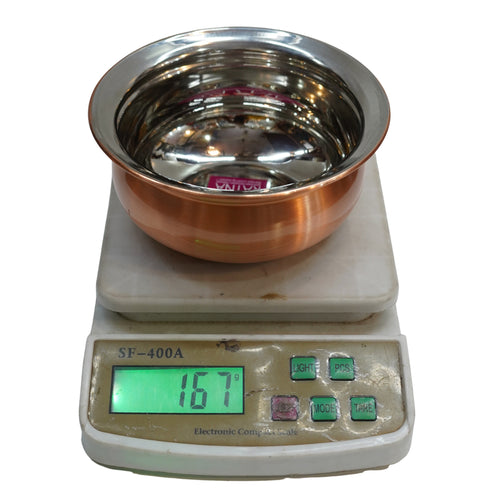 Steel Copper Bottom 167g Bowl Pack of 2