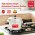 Prestige Popular Virgin Aluminium Precision Weight Valve Pressure Cooker 7.5 L Silver