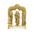 Brass Ram Darbar Idol with Frame 446g