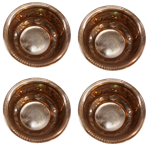 Copper Puja Prasad Bowl 97g Pack of 4