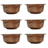 Copper Puja Prasad Bowl 97g Pack of 6