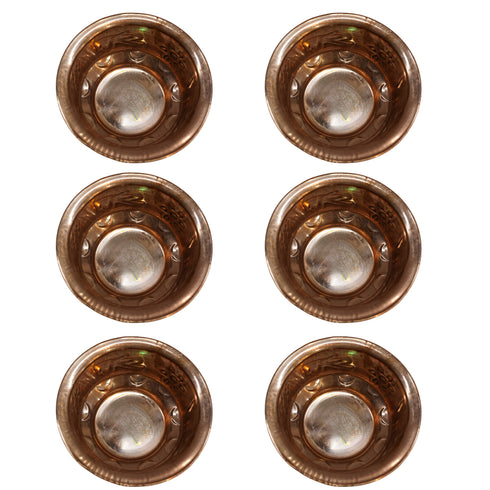 Copper Puja Prasad Bowl 97g Pack of 6