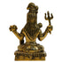Brass Mahadev Blessing Pose Decorative Statue 1016g