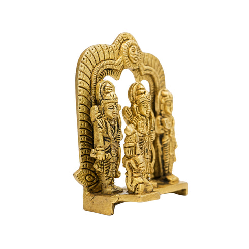 Brass Ram Darbar Idol with Frame 446g