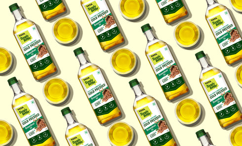Tata Simply Better Groundnut (Peanut) Oil 1L | 100% Pure | Unrefined & Cold-pressed | Hexane-Free