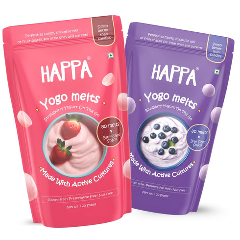 Happa Blueberry & Strawberry Greek Yogurt Melts