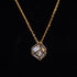 22 Carat Gold Plain Chain With Pendant Design 3.47g by Mahita Collections