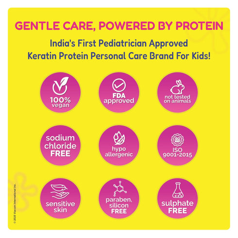 Kt Kids Healthy Hair Shampoo For Girls 8 Yrs