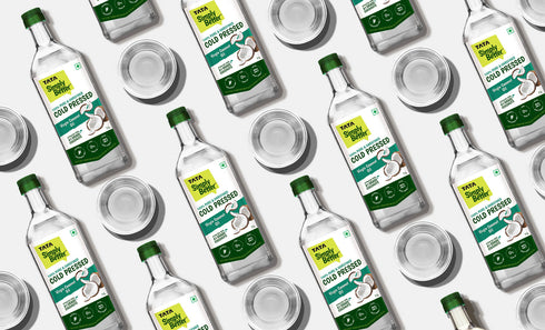 Tata Simply Better Virgin Coconut Oil 1L | 100% Pure | Unrefined & Cold-pressed | Hexane-Free