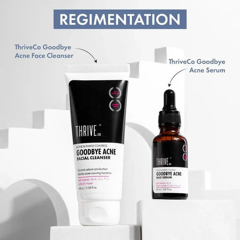 Thriveco Goodbye Acne Cleanser & Acne Serum