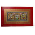 Palm Leaf Handmade Painting of Three Lord Ganesha