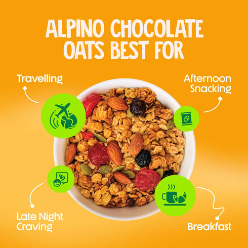 Alpino High Protein Rolled Oats Honey