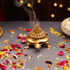 Servdharm Pure Brass Meru Shri Yantra and Turtle Loban Daan | Dhoop Dani | 816 g