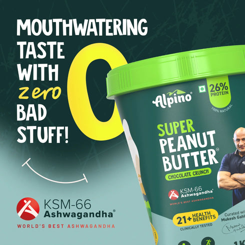 Alpino Super Peanut Butter Chocolate Crunch