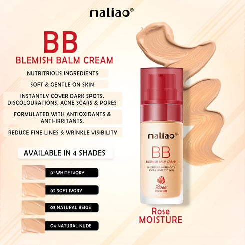 Maliao BB Blemish Balm Rose Foundation