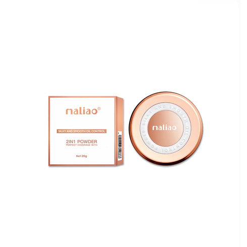 Maliao Silky Smooth Oil Control Compact Powder | 2|in|1 Formula