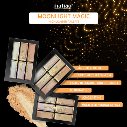 Maliao Moonlight Magic Highlighter Palette