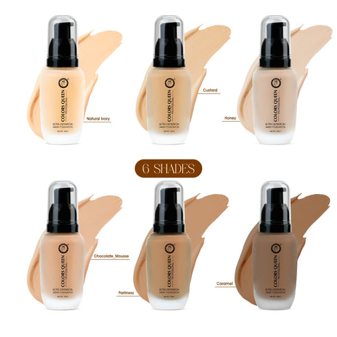 Colors Queen Ultra Definition Liquid Foundation | 30 ML