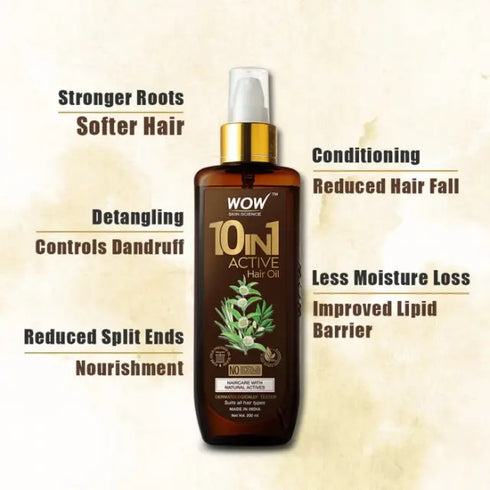WOW Skin Science 10-in-1 Active Hair Oil
