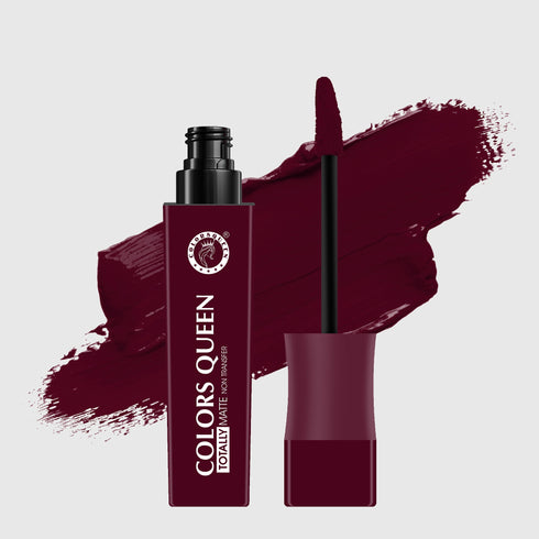 Colors Queen Totally Matte Non-Transfer Lipstick – 21 Hydrating Shades