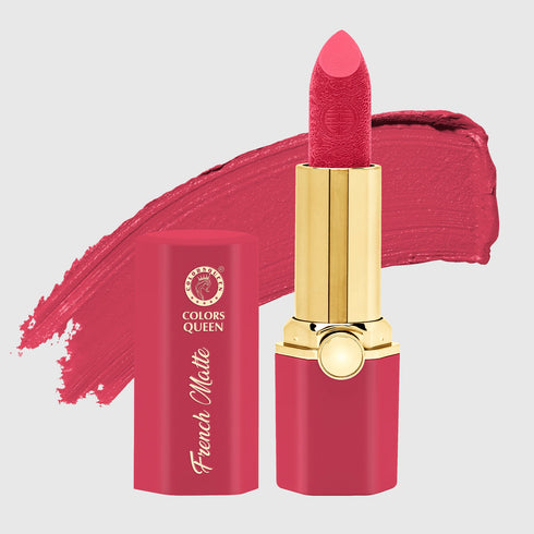 Colors Queen French Matte Lipstick – Bold Rich Shades