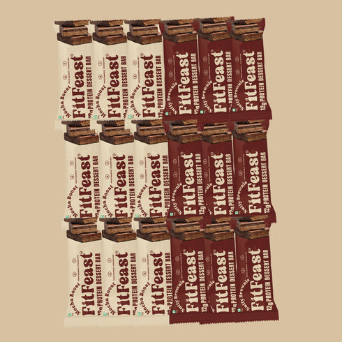 Fitfeast Protein Bars Assorted (Pack of 2)