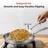 Vinod Stainless Steel Paratha Palta Turner Spatula Set of 2 34 cm Highest Grade Stainless Steel Rust Free Dishwasher Safe No 2