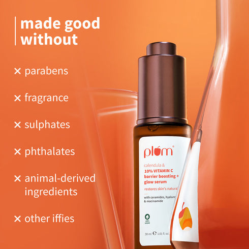 Plum 10% Vitamin C Barrier Boosting + Glow Serum