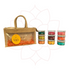 SAO Foods Gift Jars Jute Bag Savouries