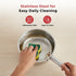 Vinod Doniv Stainless Steel Majestic Sandwich Bottom Sauce Pan 1.1 Liter 14 cms Induction Friendly