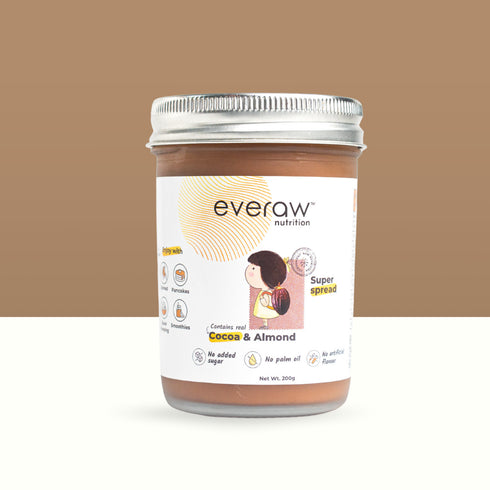 Everaw Nutrition Cocoa Almond Butter