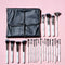Praush 23 Pcs Professional Makeup Brush Set with Roll on Bag