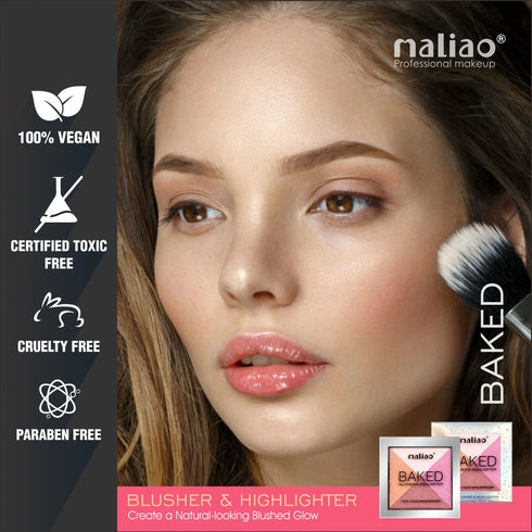 Maliao Baked Blusher & Highlighter