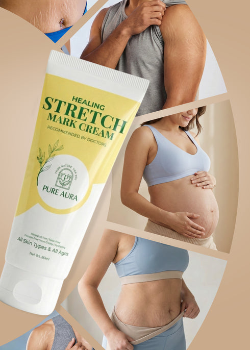 Pure Aura Healing Stretch Mark Cream - 60ml
