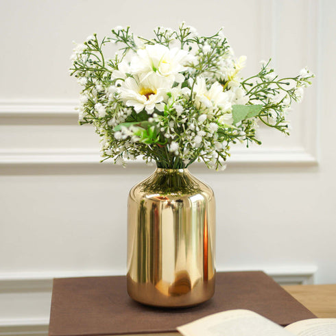 Behoma Golden Bottle Vase