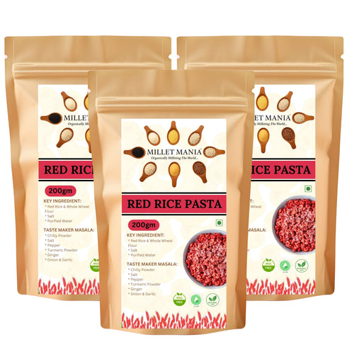 Millet Mania Red Rice Pasta